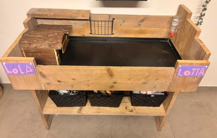 Caviahok - ideaal voor in de woonkamer, Dieren en Toebehoren, Knaagdieren en Konijnen | Hokken en Kooien, Zo goed als nieuw, Overige typen