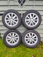4 Aluvelgen 5 x 114.3 met winterbanden, koopje, Auto-onderdelen, Ophalen, Gebruikt, Velg(en), Winterbanden