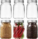 6 glazen weckpotten | 500 ml | GRATIS LEVERING, -, Verzenden, -, Pot, Bus of Blik