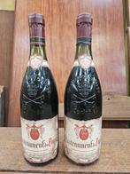 2 bouteilles vin chateauneuf du pape 1990, Ophalen of Verzenden, Zo goed als nieuw