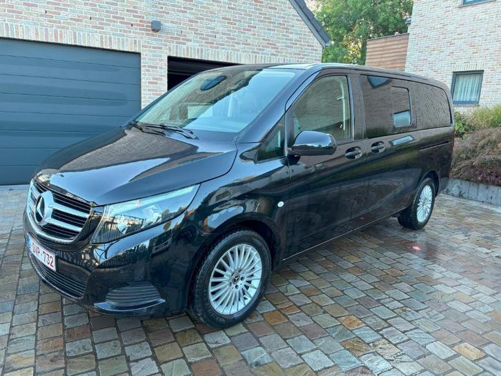 Mercedes Benz Vito Tourer - Dubbele cab. - 6pl., Auto's, Bestelwagens en Lichte vracht, Particulier, ABS, Achteruitrijcamera, Airbags
