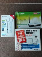 Lot Devolo dLAN 500 WiFi Starter Kit + répéteur WiFi TP-LINK, Computers en Software, Netwerk switches, Ophalen of Verzenden, Gebruikt
