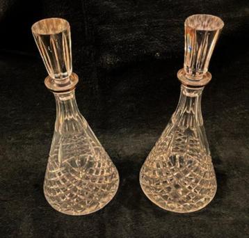 anciennes carafes de navire en cristal, carafe en éventail, Enlèvement
