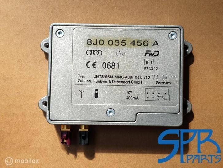 8J0035456A Signaalversterker Antennemodule AUDI A3 A4 A5 A6, Auto-onderdelen, Elektronica en Kabels, Audi, Gebruikt, Ophalen of Verzenden