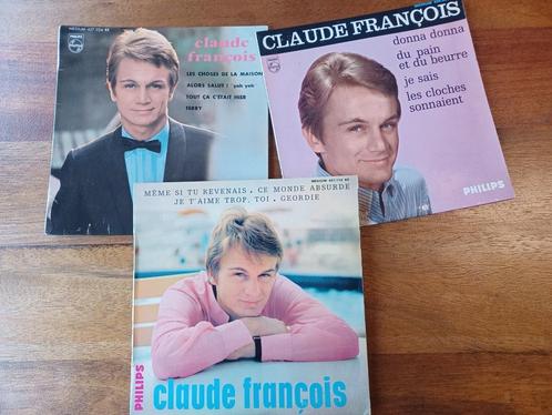 CLAUDE FRANCOIS / 3 X EP (3 x 4 songs) / in goede staat, Cd's en Dvd's, Vinyl Singles, EP, Ophalen of Verzenden