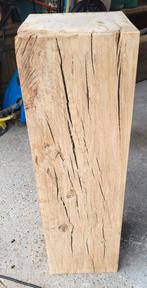 Mooie eiken zuil , 1 meter op 25/25, Enlèvement