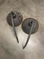 2 Anciennes lampes industrielles en cuivre, Antiquités & Art, Enlèvement