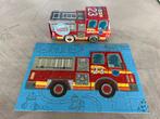 Brandweerwagen puzzel - 48 stuks - 4+ - Crocodile Creek, Enlèvement ou Envoi, 10 à 50 pièces, Comme neuf, 4 à 6 ans