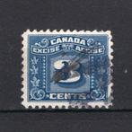 CANADA Accise  gestempeld Fiscale zegel 1934, Postzegels en Munten, Ophalen of Verzenden, Gestempeld, Noord-Amerika