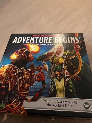 Dungeons & Dragons Adventure Begins - Board game beschikbaar voor biedingen