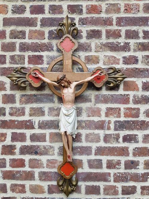 -Neogotisch kruis., Antiek en Kunst, Antiek | Religieuze voorwerpen, Ophalen