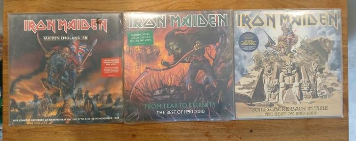 Iron Maiden Lp, Cd's en Dvd's, Vinyl | Hardrock en Metal, Nieuw in verpakking, Ophalen of Verzenden