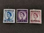 Bahrein 1952 - Koningin Elisabeth II met opdruk *, Postzegels en Munten, Ophalen of Verzenden, Postfris, Midden-Oosten