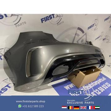W176 A KLASSE AMG FACELIFT ACHTERBUMPER GRIJS + DIFFUSER Mer beschikbaar voor biedingen
