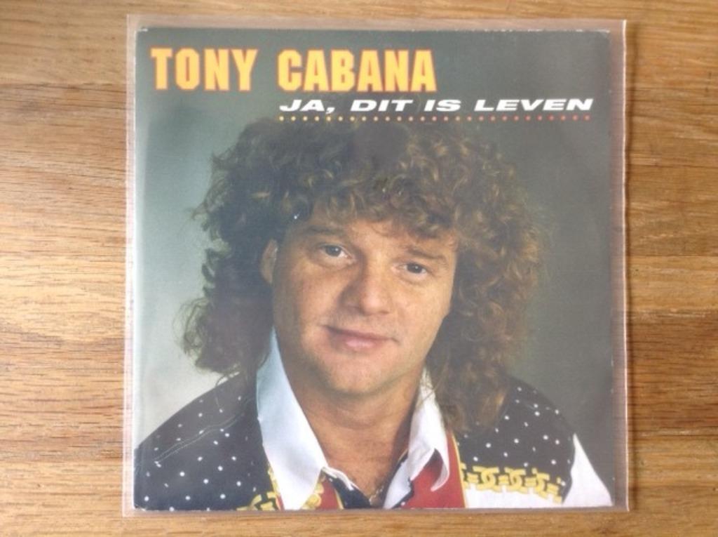 single tony cabana, Ophalen of Verzenden, 7 inch, Nederlandstalig, Single