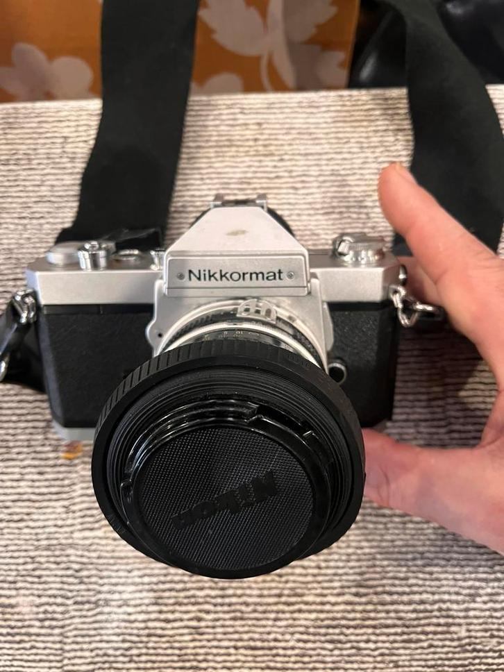 Vintage Nikon Nikkormat, Audio, Tv en Foto, Fotocamera's Analoog, Zo goed als nieuw, Nikon, Ophalen of Verzenden