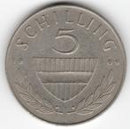 Autriche : 5 Schilling 1969 KM #2889a Ref 12891, Timbres & Monnaies, Autriche, Enlèvement ou Envoi, Monnaie en vrac