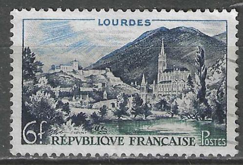 Frankrijk 1954 - Yvert 976 - Toerisme - Lourdes  (ST), Postzegels en Munten, Postzegels | Europa | Frankrijk, Gestempeld, Verzenden