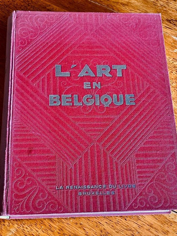 Kunst in België, van de middeleeuwen tot heden 1944, Boeken, Kunst en Cultuur | Beeldend, Gelezen, Schilder- en Tekenkunst, Ophalen of Verzenden