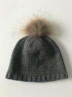 Grijze wollen muts van RIVER WOODS maat M, in perfecte staat, Kleding | Dames, Mutsen, Sjaals en Handschoenen, Maat 38/40 (M)