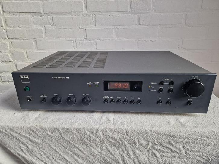 Nad 712 receiver, Audio, Tv en Foto, Versterkers en Ontvangers, Gebruikt, Stereo, Minder dan 60 watt, Overige merken, Ophalen