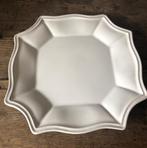 10 witte( onder) borden in porselein, Huis en Inrichting, Keuken | Servies, Ophalen, Porselein, Bord(en)
