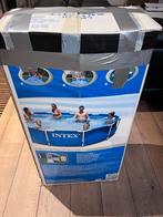 Intex zwembad 3.66m x 76cm, Ophalen, Gebruikt, Minder dan 80 cm, Rond