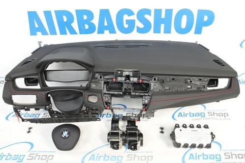Airbag set - Dashboard zwart rode stiksel BMW 2 F45 F46, Autos : Pièces & Accessoires, Tableau de bord & Interrupteurs, Utilisé