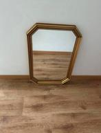 Vintage spiegel met gouden lijst - elegante eyecatcher., Huis en Inrichting, Woonaccessoires | Spiegels, Ophalen, Minder dan 50 cm