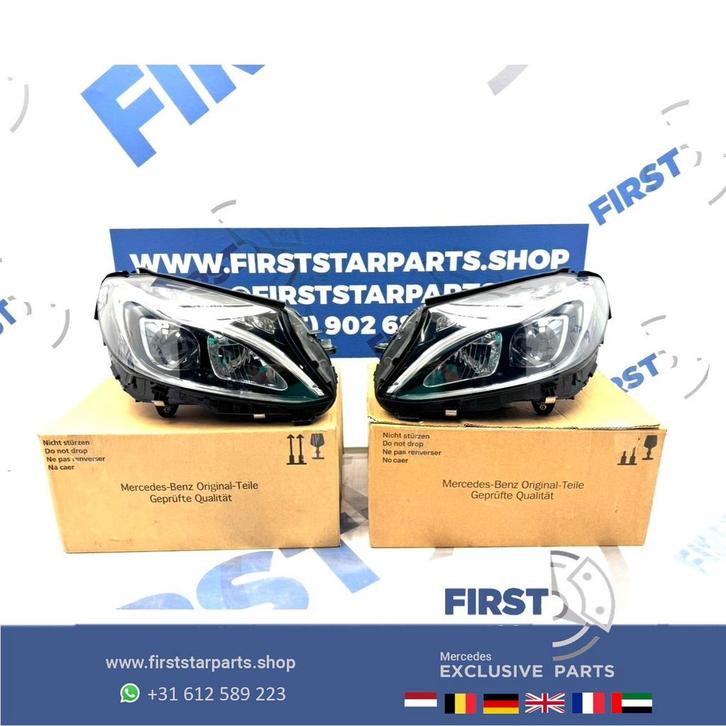 W205 C205 S205 C43 C63 AMG Koplamp SET LED High Performance, Autos : Pièces & Accessoires, Éclairage, Mercedes-Benz, Utilisé, Enlèvement ou Envoi