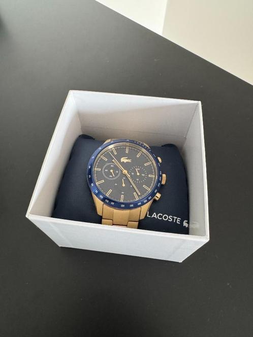 Lacoste Horloge, Handtassen en Accessoires, Horloges | Heren, Zo goed als nieuw, Polshorloge, Overige merken, Zilver, Staal, Ophalen of Verzenden