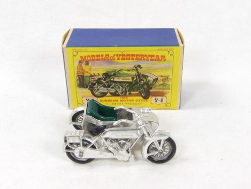 Models of Yesteryear - Y08 Sunbeam motorcycle (3), Hobby en Vrije tijd, Modelauto's | 1:43, Ophalen of Verzenden