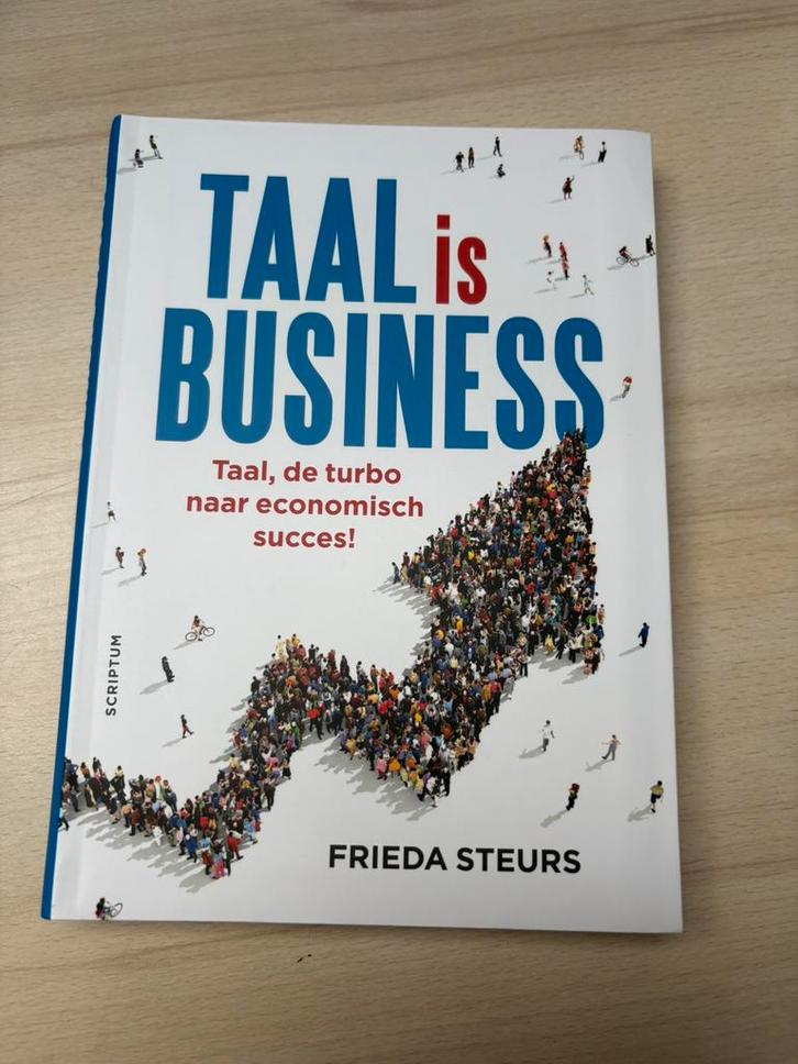 Frieda Steurs - Taal is business, Boeken, Overige Boeken, Zo goed als nieuw, Ophalen of Verzenden