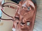 bruine leren Frits & Company handbagage met spiegeltje, Ophalen of Verzenden, Gebruikt