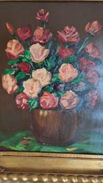 Schilderij bloemen, Ophalen