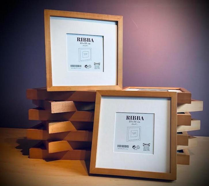 IKEA RIBBA fotolijsten, Audio, Tv en Foto, Fotografie | Fotolijsten, Gebruikt, Ophalen