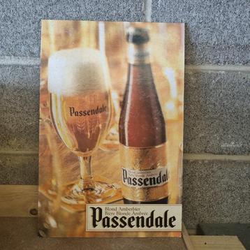 Publicité Passendale, Enlèvement ou Envoi, Utilisé, Panneau, Plaque ou Plaquette publicitaire, Autres marques