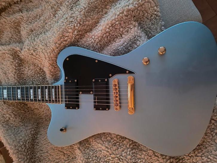 ESP LTD Bill Kelliher signature Sparrowhawk Pelham Blue, Muziek en Instrumenten, Snaarinstrumenten | Gitaren | Elektrisch, Zo goed als nieuw