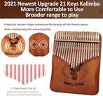 Kalimba 21 toetsen duimpiano  hoge kwaliteit GRATIS LEVERING, -, Verzenden, -, Nieuw