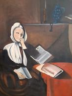 schilderij kantklosster (1900...), Ophalen