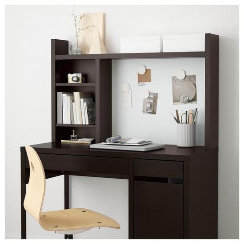 Bureau IKEA Micke met magneetbord en kinderbureaustoel, Huis en Inrichting, Bureaus, Gebruikt, Bureau, Ophalen