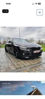BMW 318D F30 M-PAKKET SPORT AIRCO NAVI 19"ALU SPORTVERING, 4 cilinders, Zwart, Bedrijf, 3 Reeks