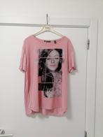 Roze t-shirt met opdruk. Merk Esprit, Mt 42, Kleding | Dames, T-shirts, Maat 42/44 (L), Ophalen of Verzenden, Zo goed als nieuw