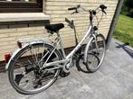 Zilveren meisjes- damesfiets ELIOS, Fietsen en Brommers, Fietsen | Dames | Damesfietsen, Versnellingen, Ophalen, Overige merken