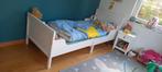 Lit extensible IKEA Sundvik Blanc 80*120/165/200, 70 à 85 cm, Sommier à lattes, Enlèvement, 180 cm ou plus