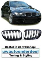 Grill Glans Zwart Dubbele M Spijl Voor Bmw 3 serie E92 E93 L, Verzenden