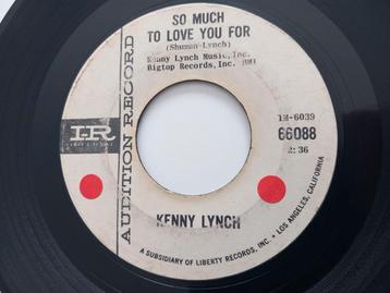 KENNY LYNCH. POPCORN OLDIES USA 45T, CD & DVD, Enlèvement ou Envoi, Comme neuf