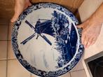 Delft wandbord  / blauw delft wandbord, Antiek en Kunst, Ophalen