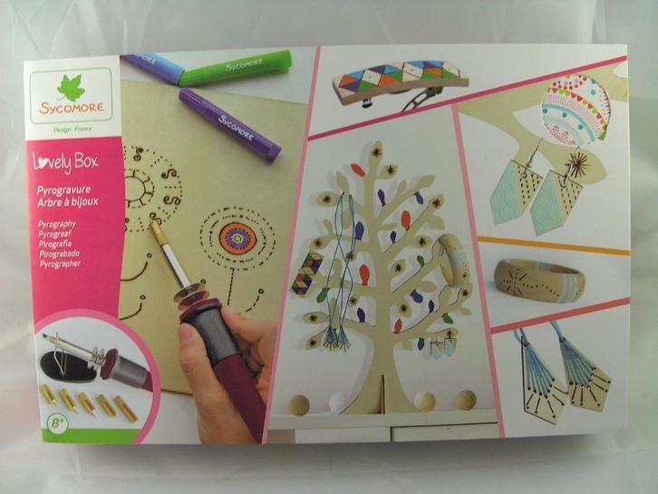 Lovely Box Pyrograaf van Sycomore, Hobby en Vrije tijd, Knutselen, Zo goed als nieuw, Knutselwerk, Ophalen of Verzenden