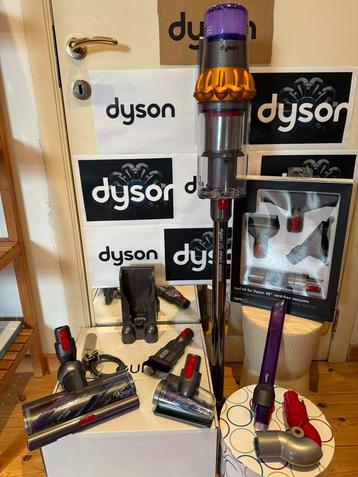 Dyson V15 Detect en parfait état avec tous ses accessoires, Aspirateur, Réservoir, Comme neuf, Enlèvement